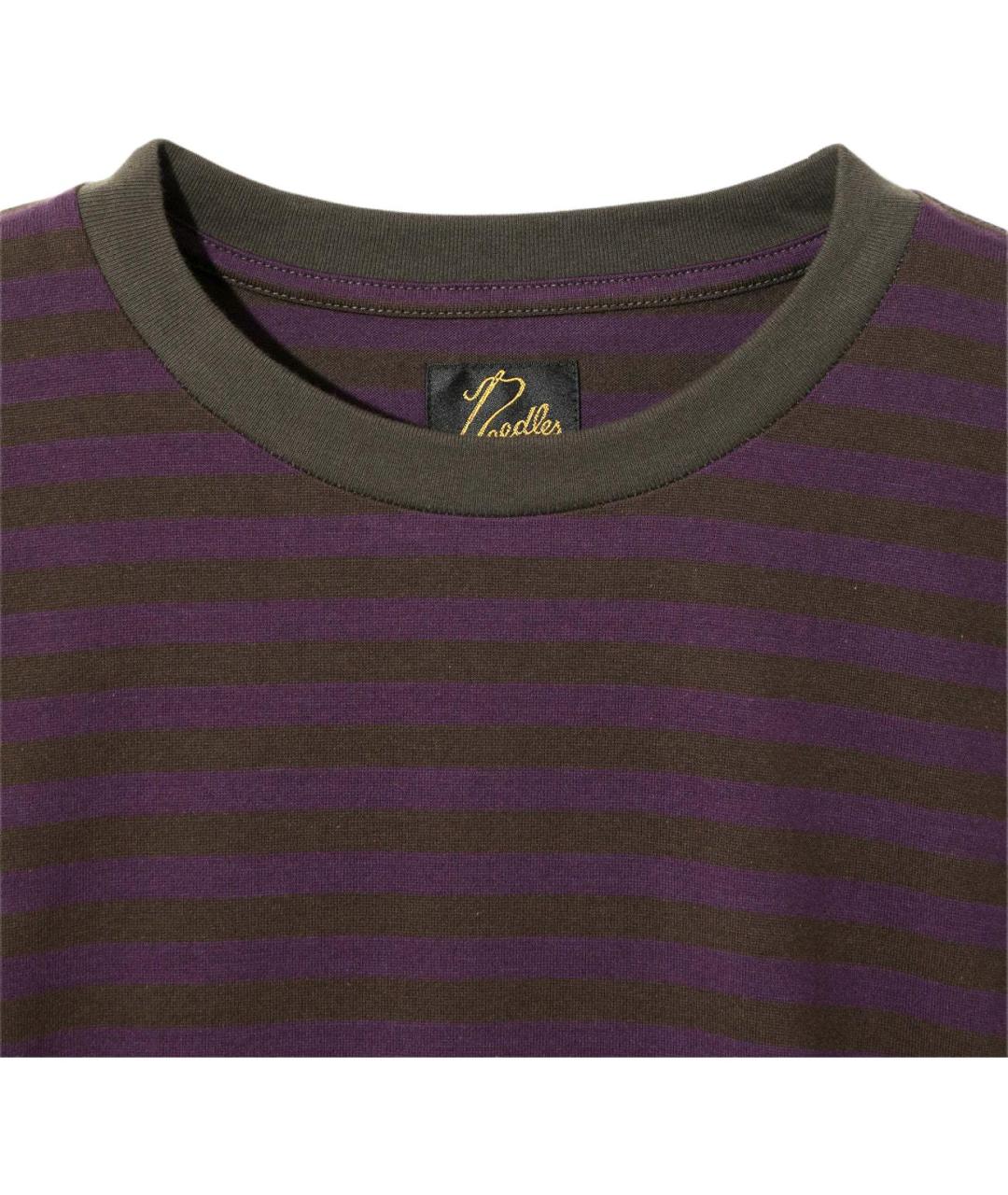 NEEDLES Коричневая футболка, фото 3