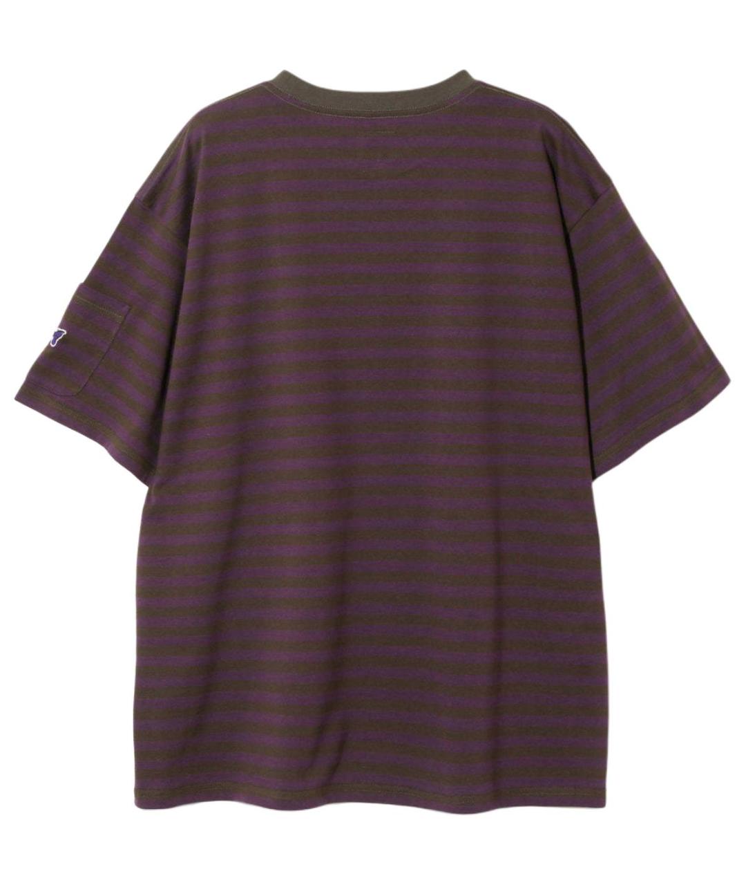 NEEDLES Коричневая футболка, фото 2