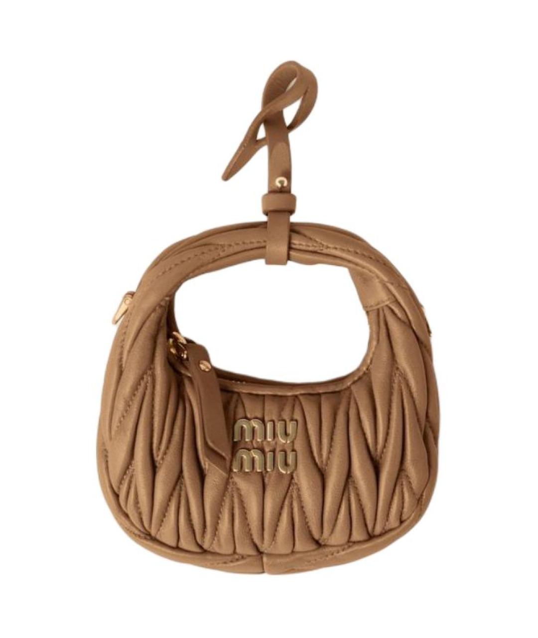 MIU MIU Кожаная сумка через плечо, фото 2