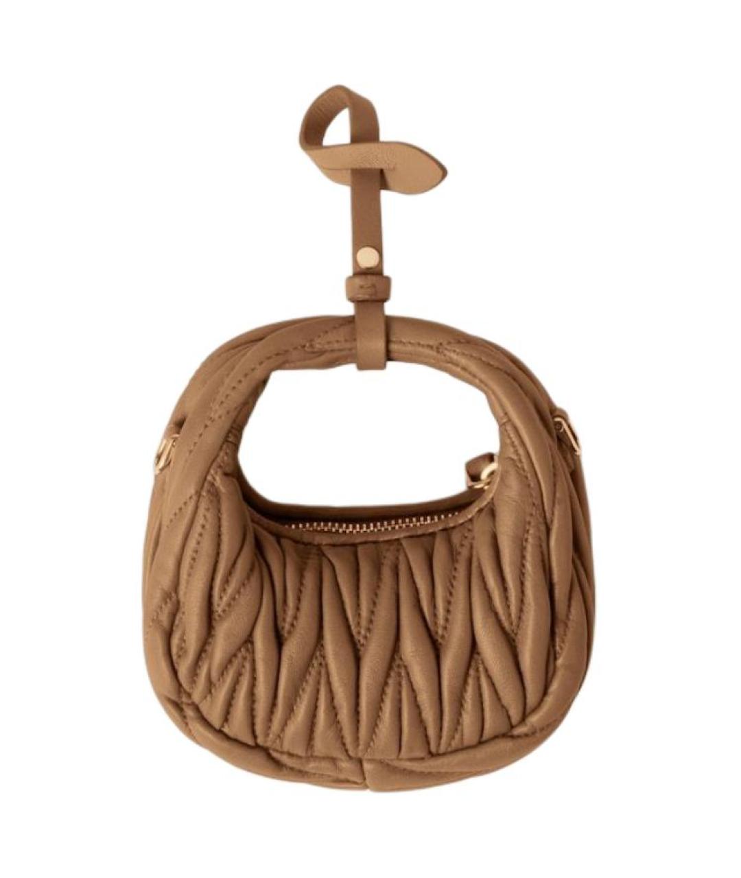 MIU MIU Кожаная сумка через плечо, фото 4