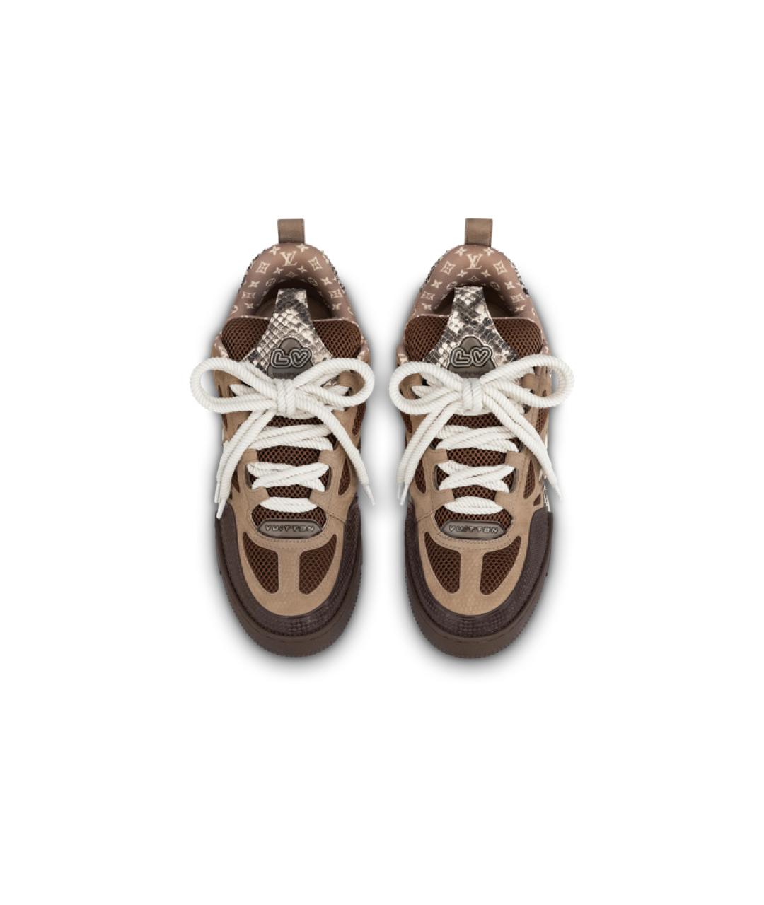 LOUIS VUITTON Мульти высокие кроссовки / кеды, фото 4