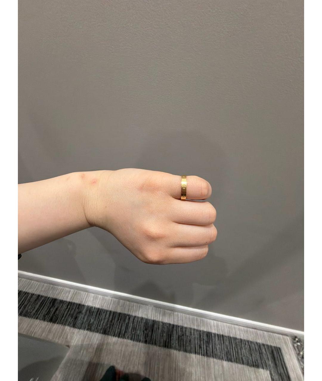 CARTIER Желтое кольцо из желтого золота, фото 2