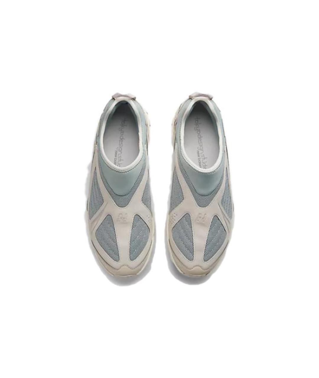 NEW BALANCE Бежевые кожаные кроссовки, фото 3