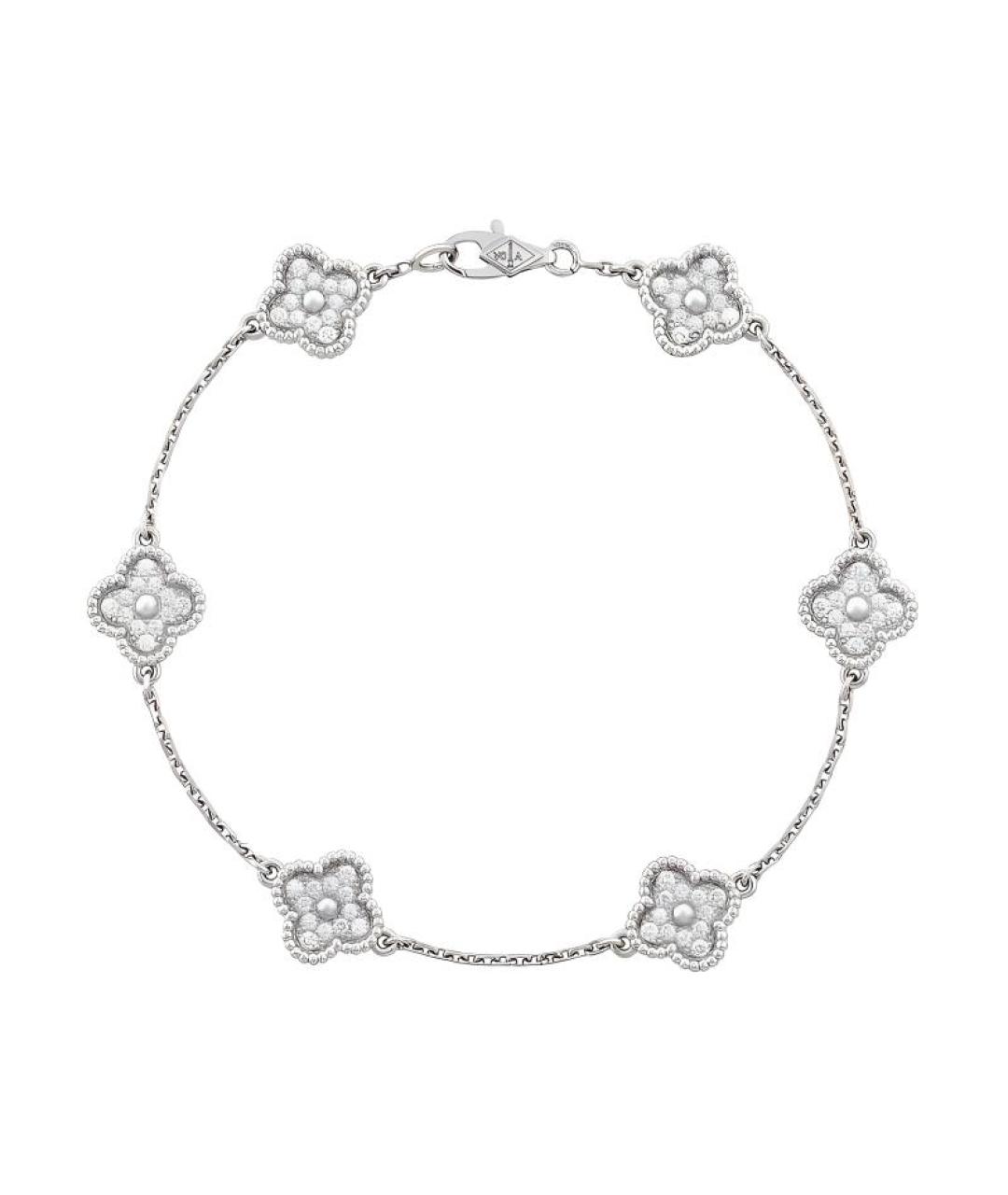 VAN CLEEF & ARPELS Серебрянный браслет, фото 1
