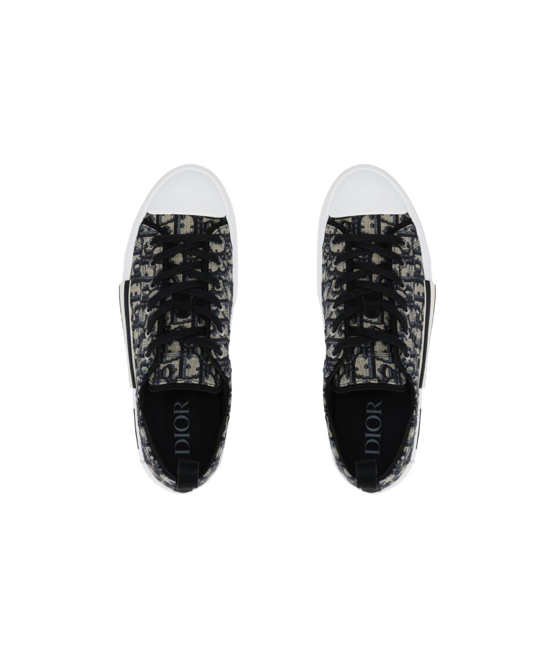 CHRISTIAN DIOR Мульти текстильные кеды, фото 4