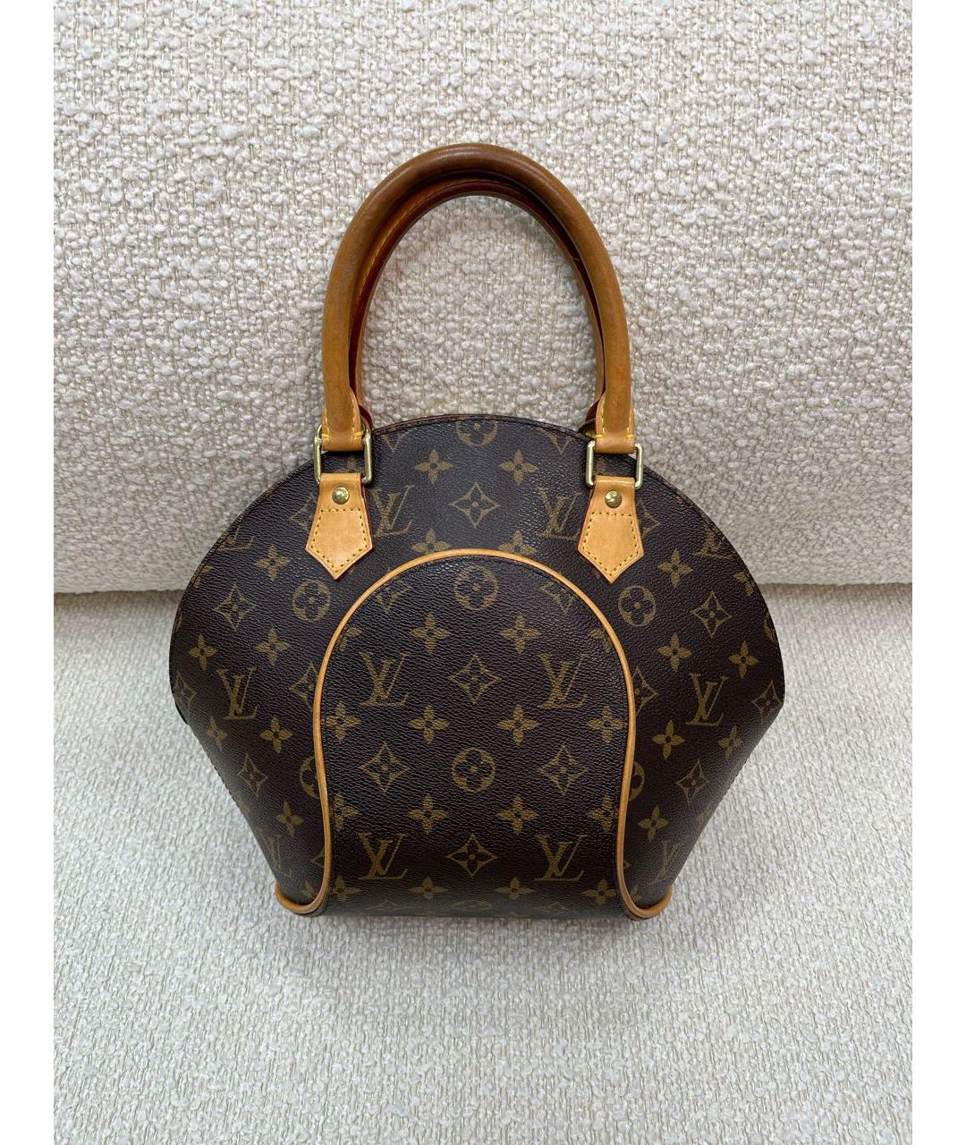 LOUIS VUITTON Коричневая сумка с короткими ручками, фото 9