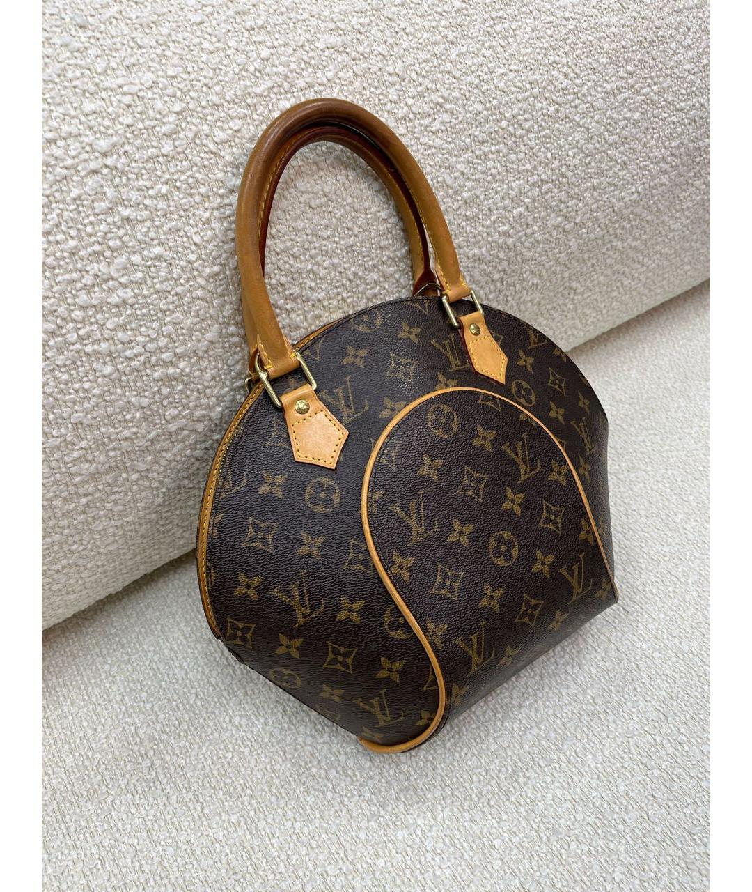 LOUIS VUITTON Коричневая сумка с короткими ручками, фото 2