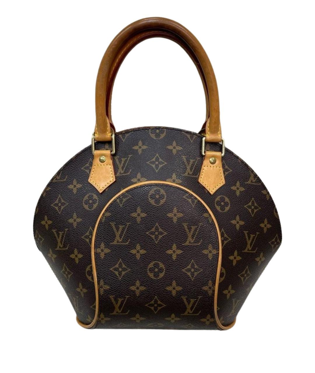 LOUIS VUITTON Коричневая сумка с короткими ручками, фото 1