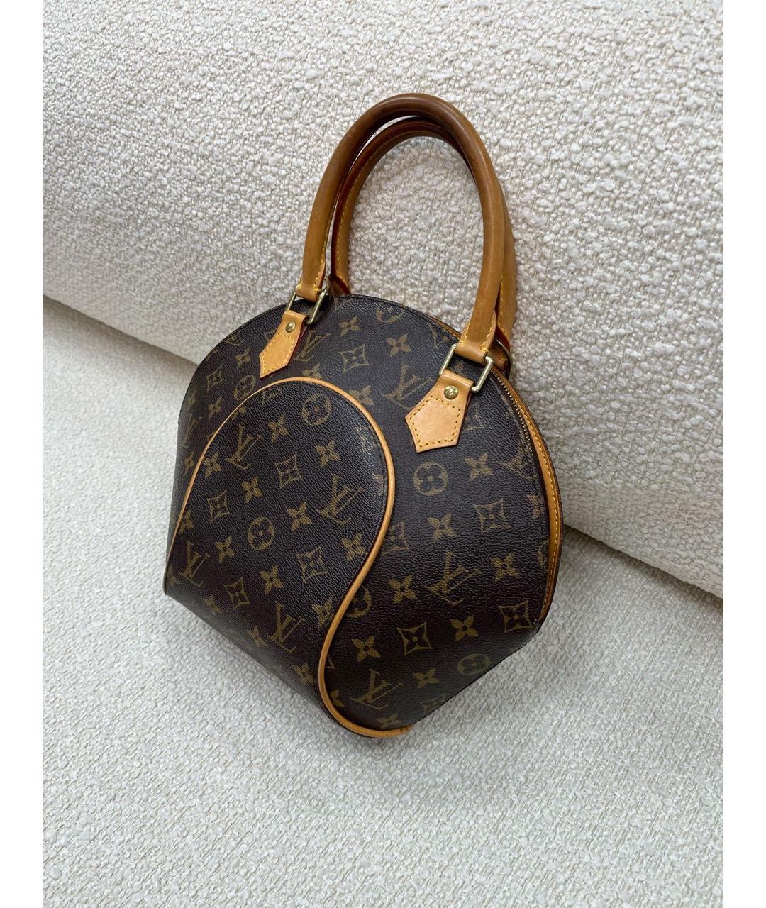 LOUIS VUITTON Коричневая сумка с короткими ручками, фото 5