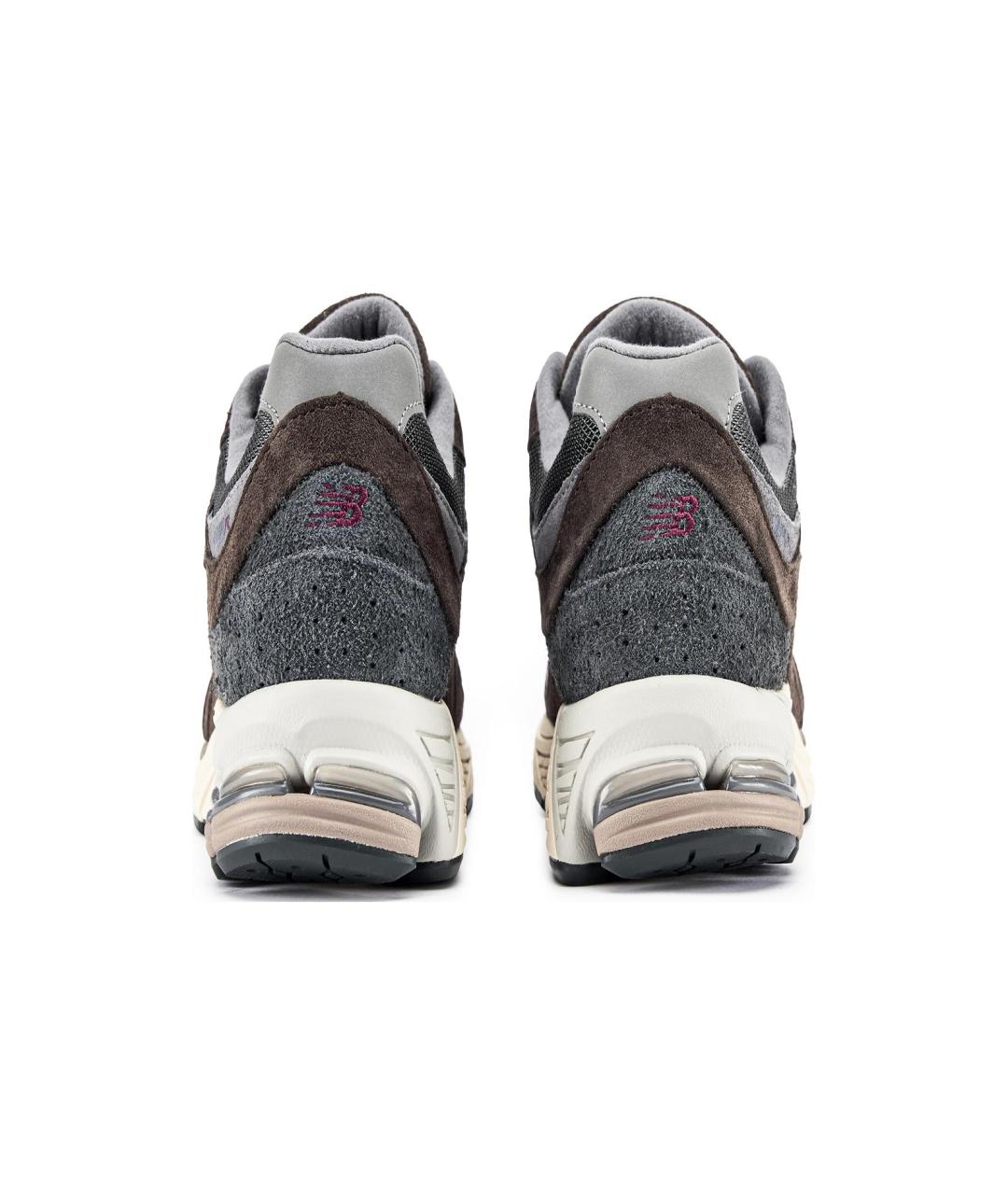 NEW BALANCE Коричневые замшевые кроссовки, фото 5