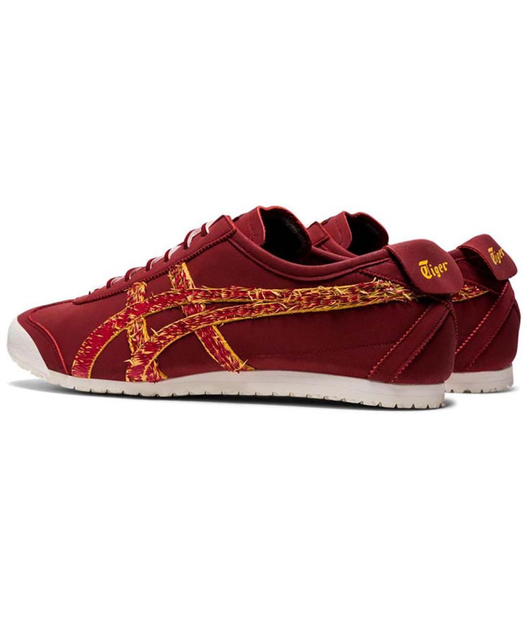ONITSUKA TIGER Бордовые замшевые кеды, фото 4