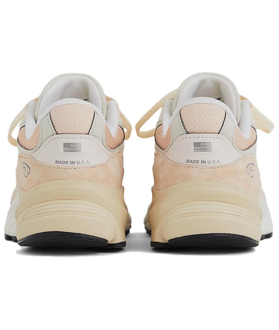 NEW BALANCE Розовые замшевые кроссовки, фото 5