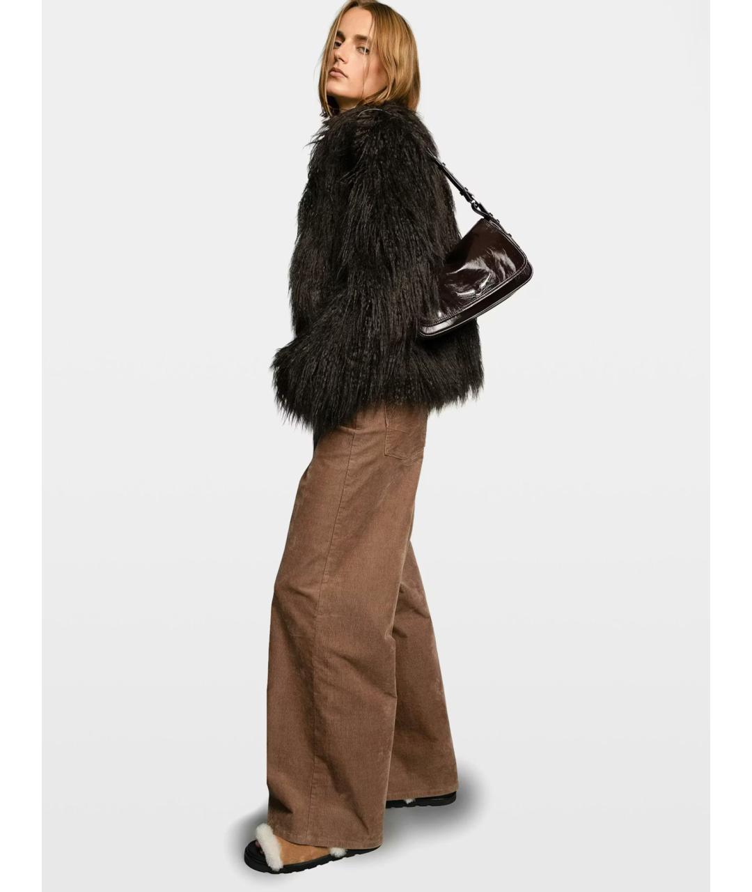 ZADIG & VOLTAIRE Бордовая кожаная сумка через плечо, фото 2