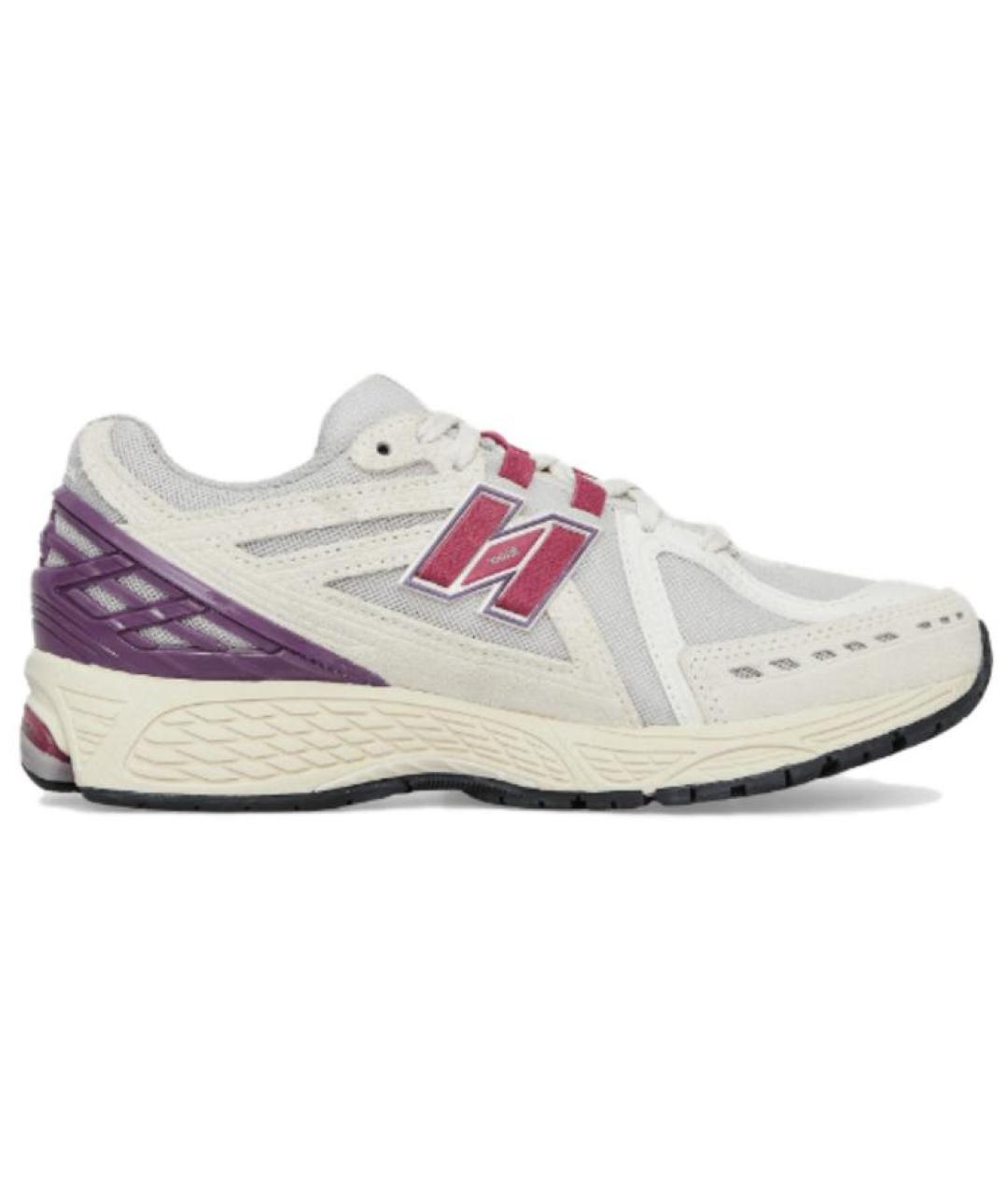 NEW BALANCE Бежевые текстильные высокие кроссовки / кеды, фото 1