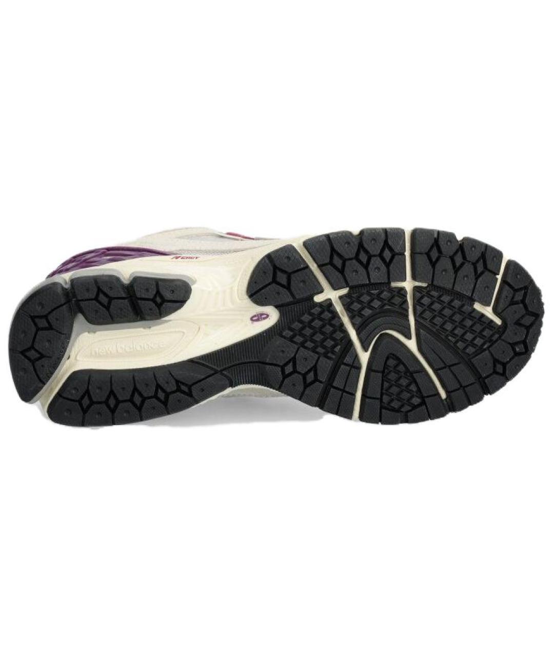 NEW BALANCE Бежевые текстильные высокие кроссовки / кеды, фото 5