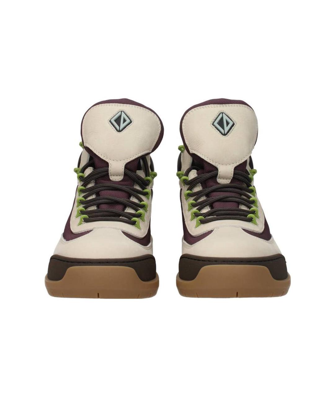 CHRISTIAN DIOR Бежевые замшевые высокие ботинки, фото 2