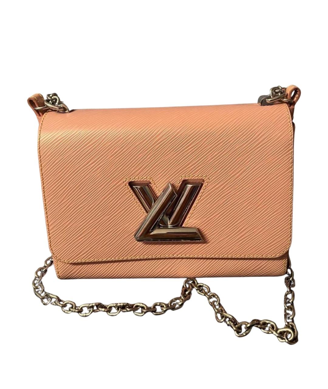 LOUIS VUITTON Розовая кожаная сумка через плечо, фото 1