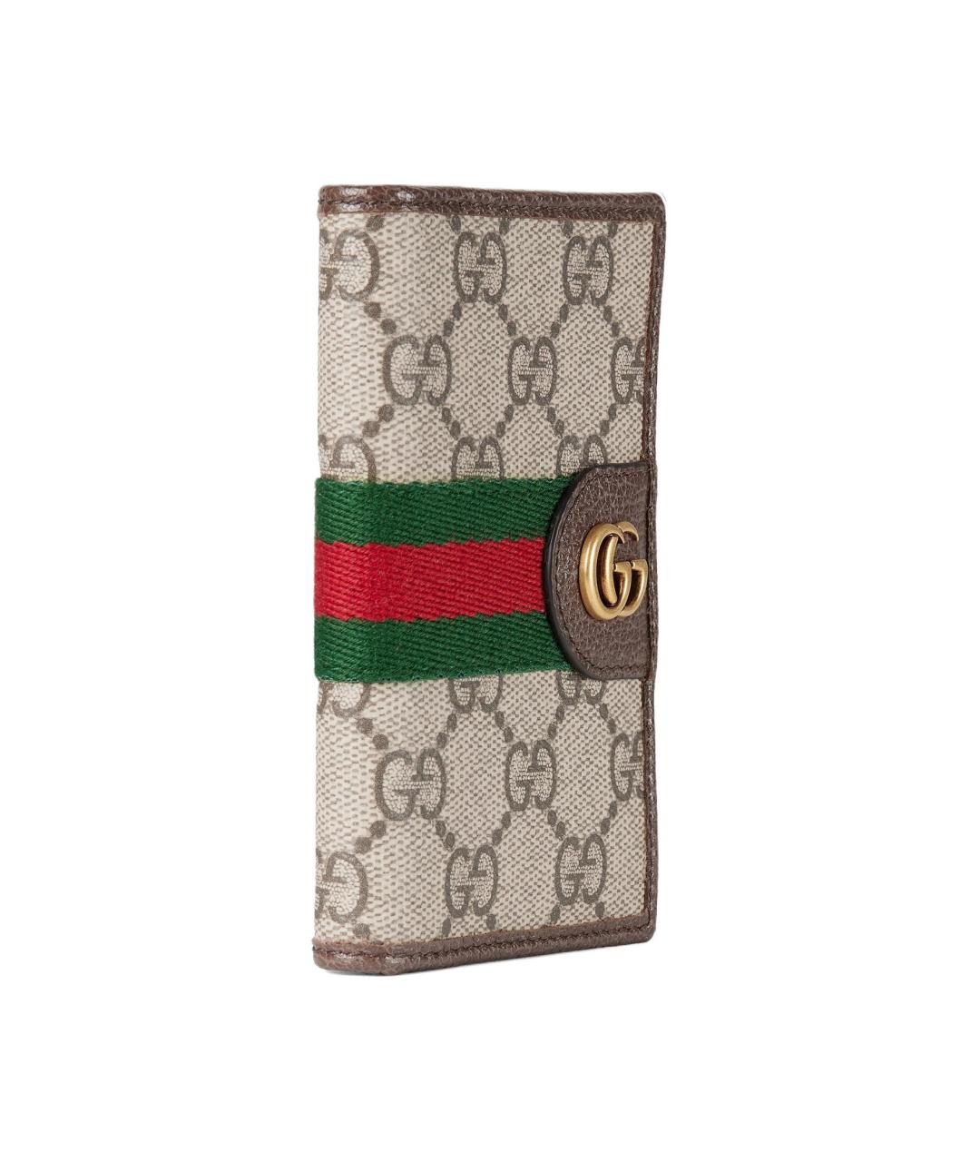 GUCCI Коричневый кардхолдер, фото 2