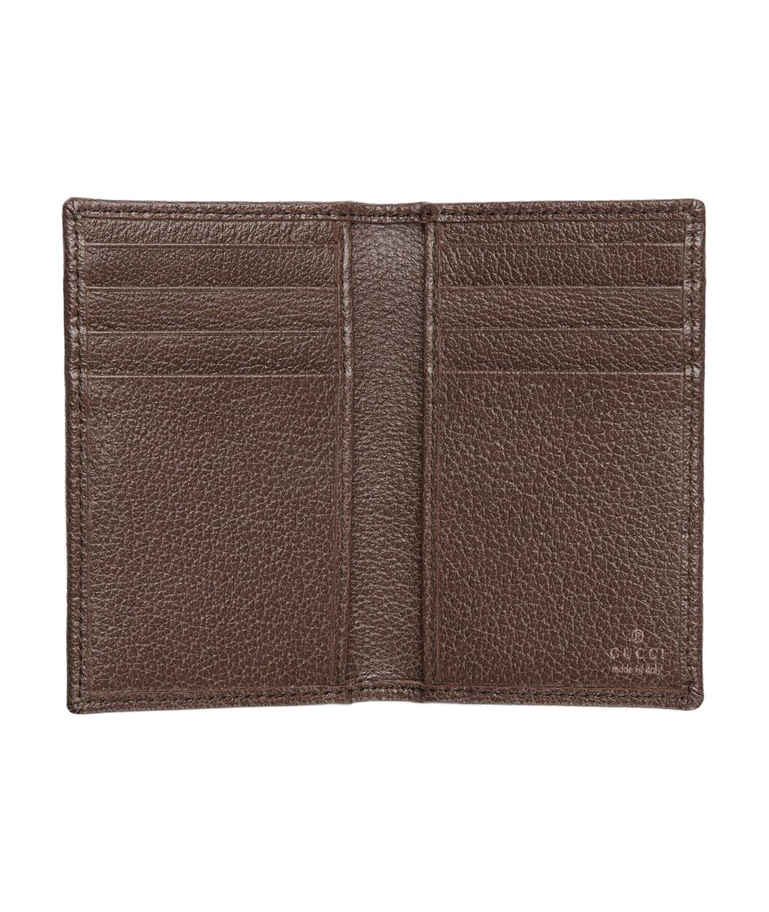 GUCCI Коричневый кардхолдер, фото 4