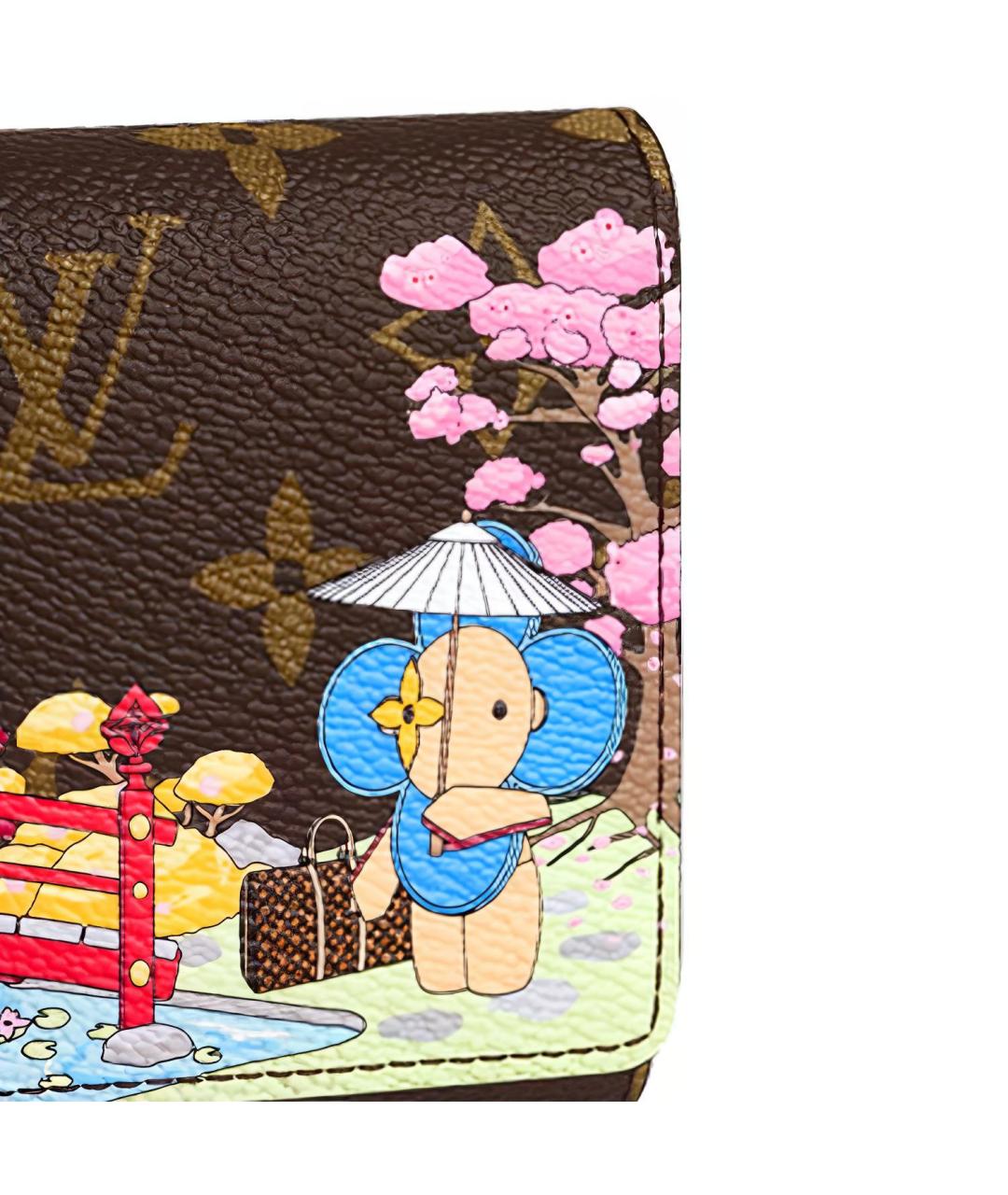 LOUIS VUITTON Розовый кошелек, фото 5