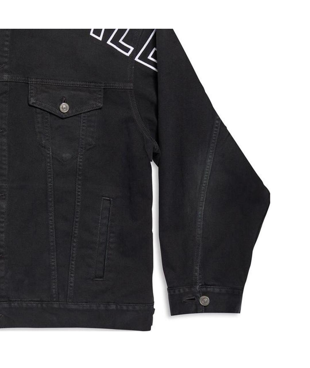 BALENCIAGA Черная куртка, фото 4