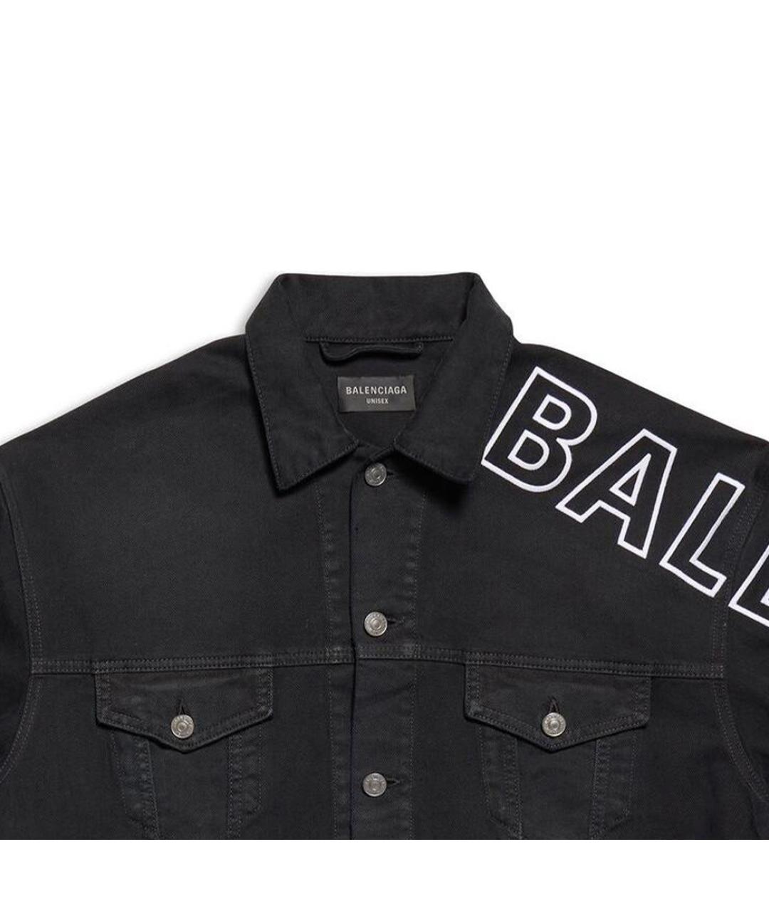 BALENCIAGA Черная куртка, фото 2