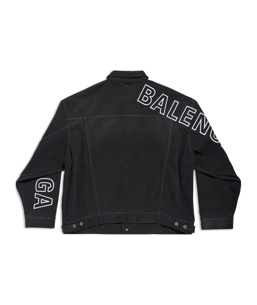 BALENCIAGA Черная куртка, фото 3