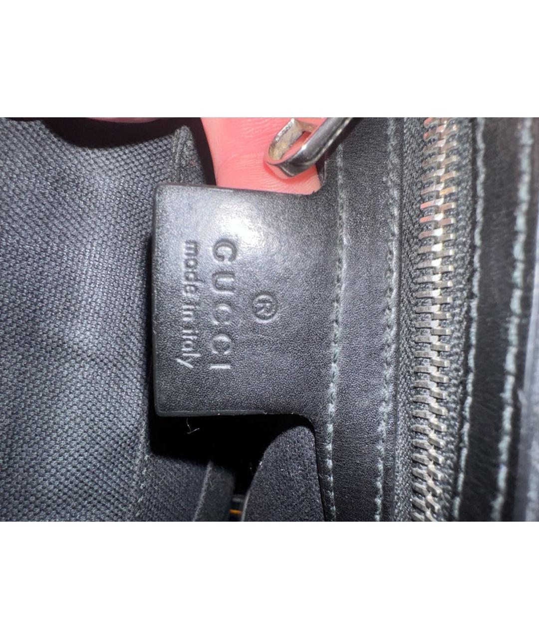 GUCCI Черная сумка на плечо, фото 4