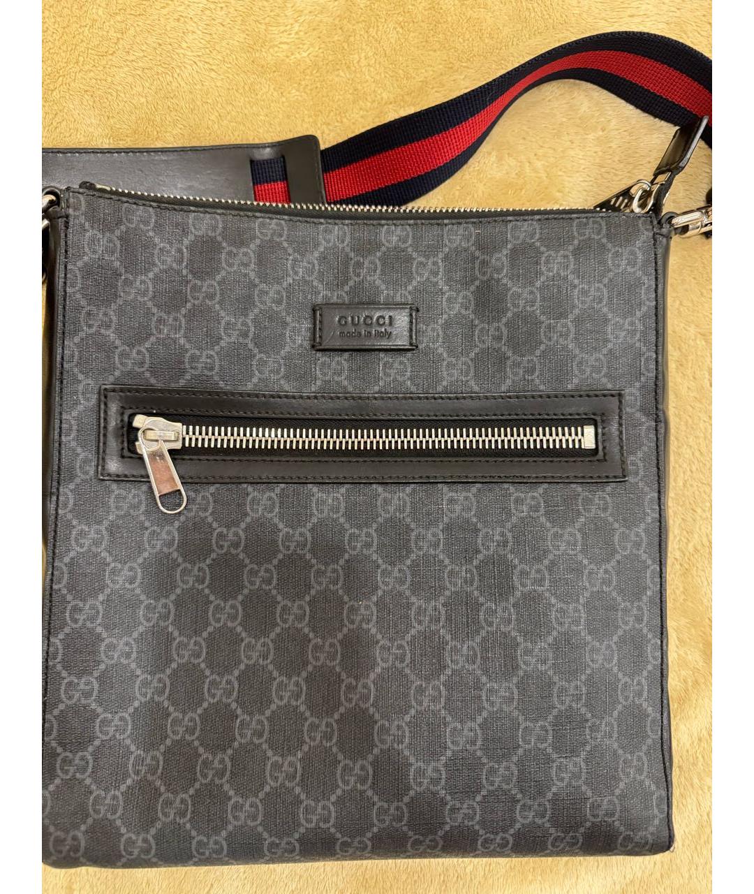 GUCCI Черная сумка на плечо, фото 5