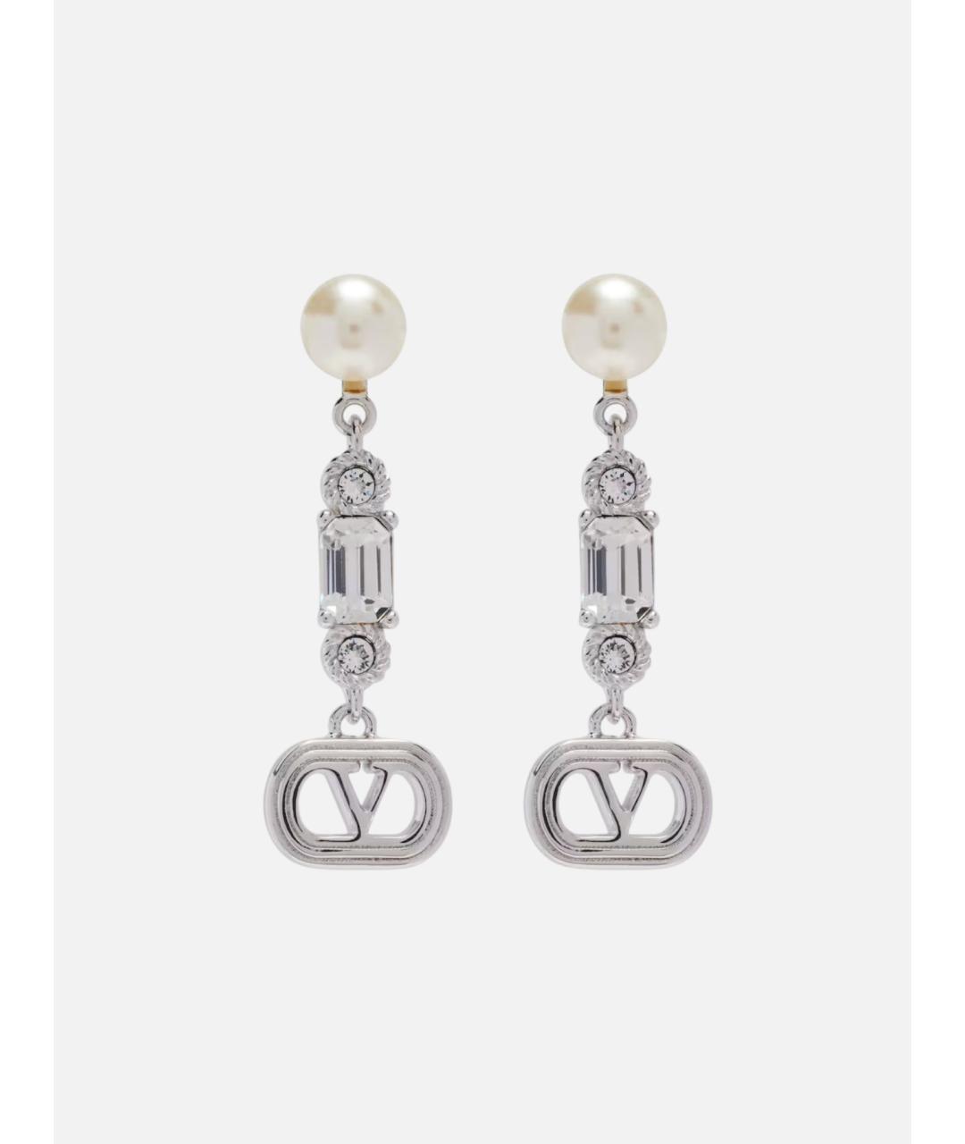 VALENTINO Серебряные металлические серьги, фото 4