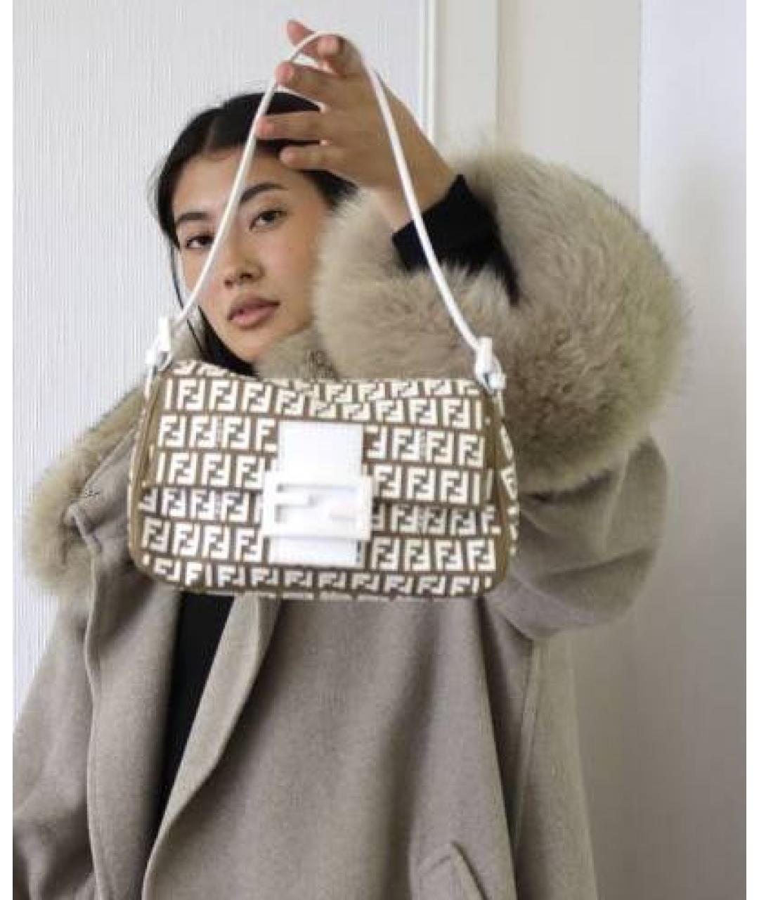 FENDI Мульти тканевая сумка через плечо, фото 6