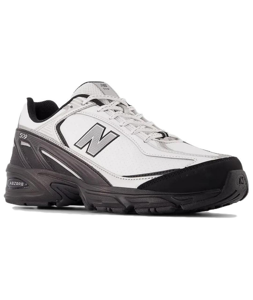 NEW BALANCE Белые кожаные кроссовки, фото 3