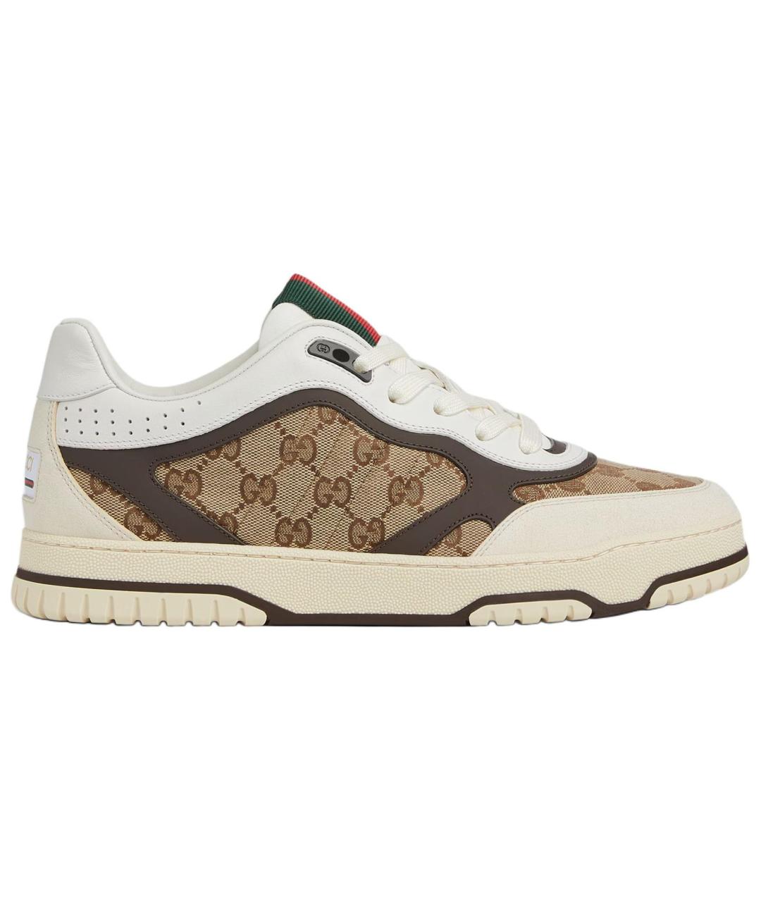 GUCCI Мульти текстильные низкие кроссовки / кеды, фото 1