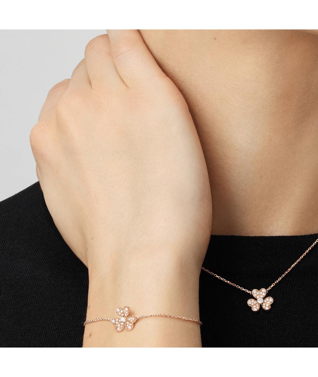 VAN CLEEF & ARPELS Цепочка из розового золота, фото 2