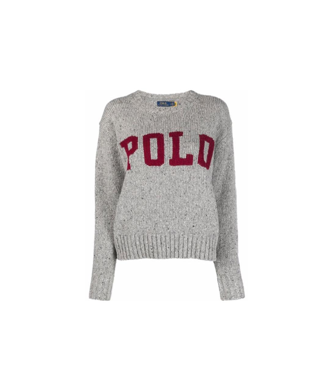 POLO RALPH LAUREN Серый джемпер / свитер, фото 1