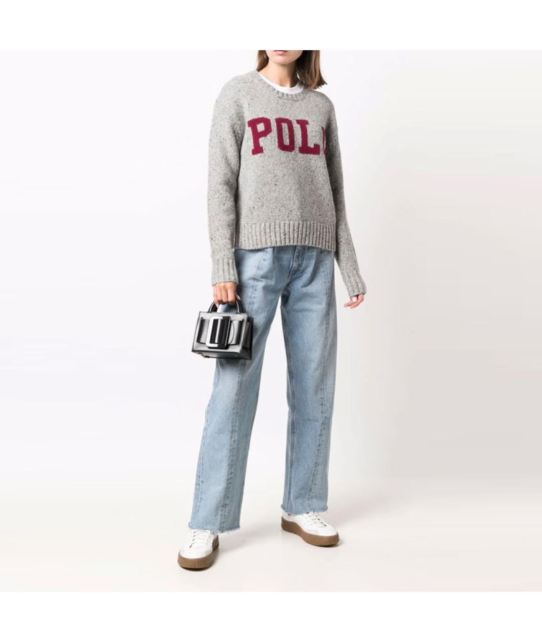 POLO RALPH LAUREN Серый джемпер / свитер, фото 2