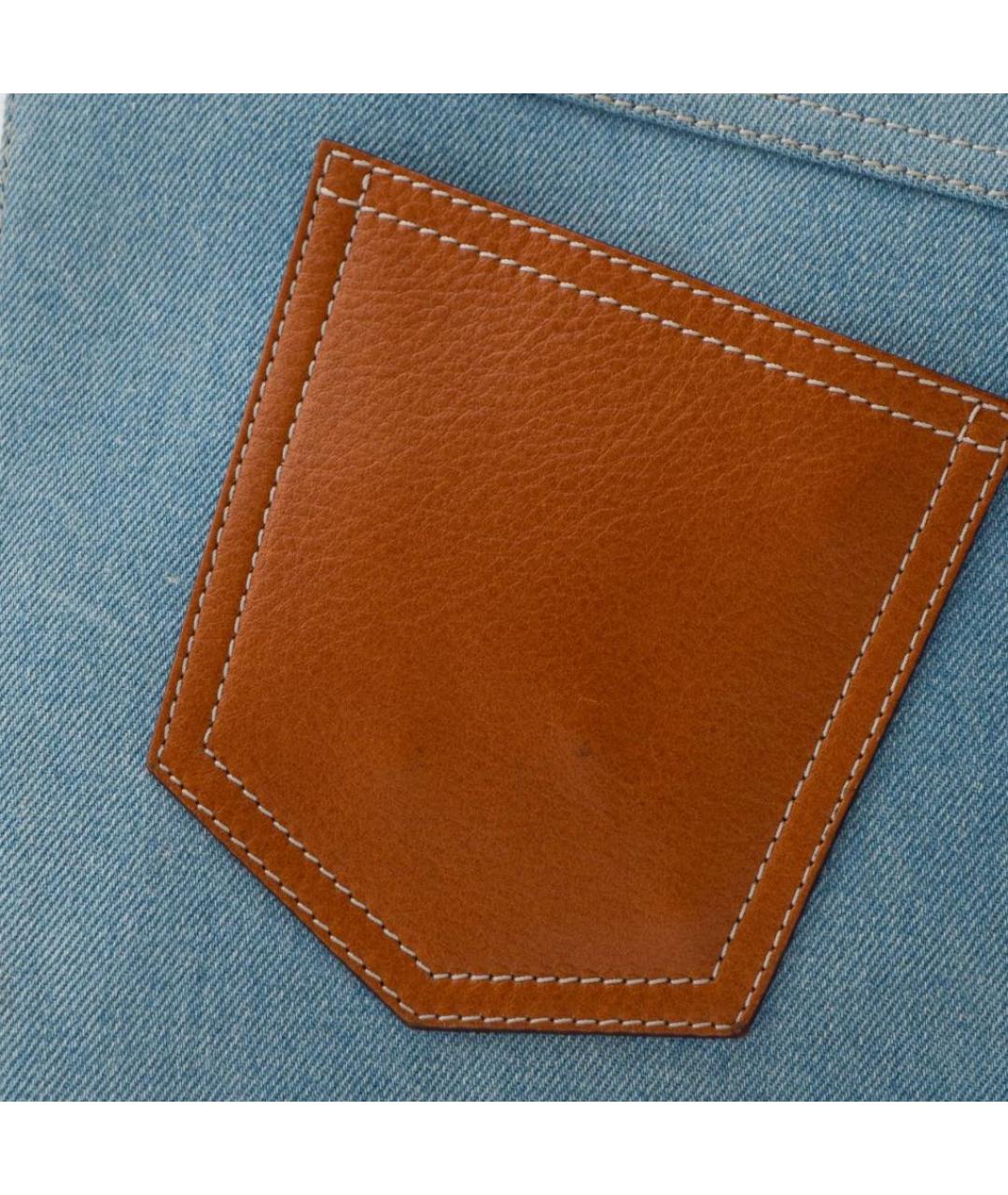 CHRISTIAN DIOR Мульти деним сумка тоут, фото 4