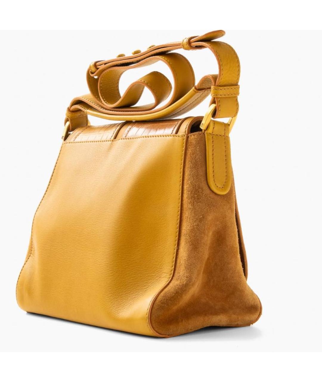 FENDI Коричневая сумка через плечо из экзотической кожи, фото 2