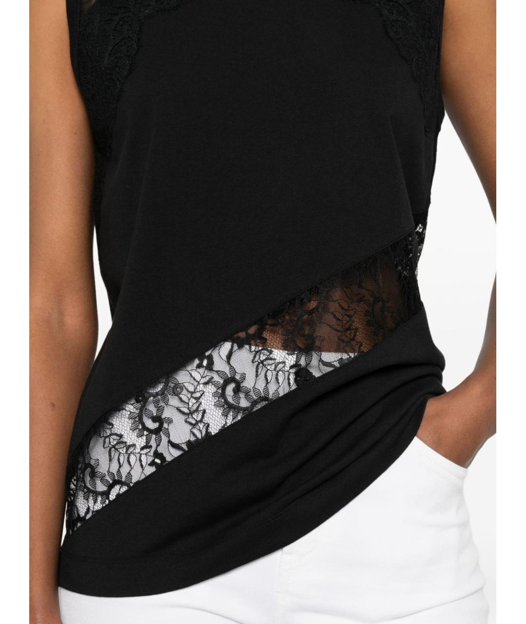 PINKO Черная майка, фото 5