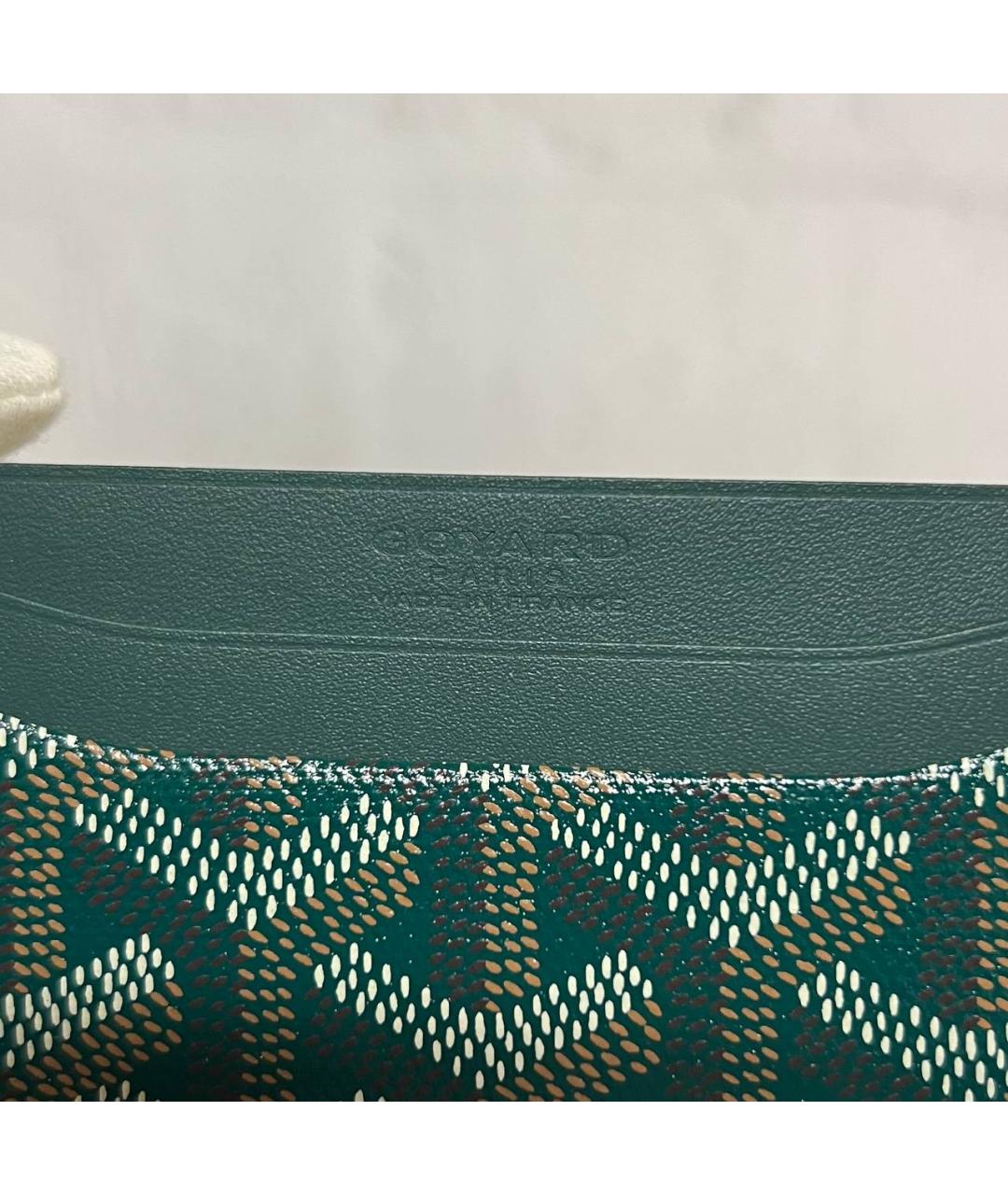 GOYARD Зеленый кардхолдер, фото 7
