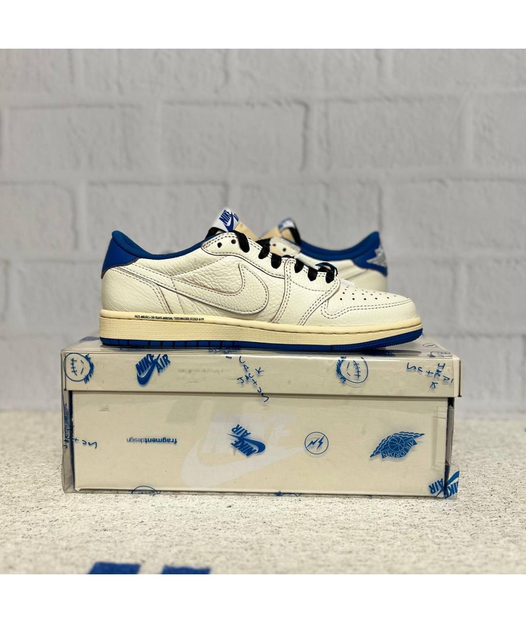 JORDAN Белые кроссовки, фото 4