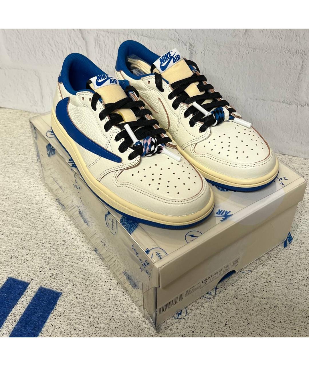 JORDAN Белые кроссовки, фото 6