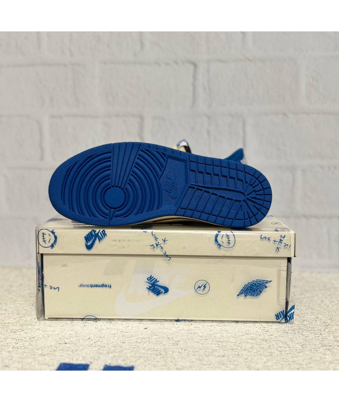 JORDAN Белые кроссовки, фото 5