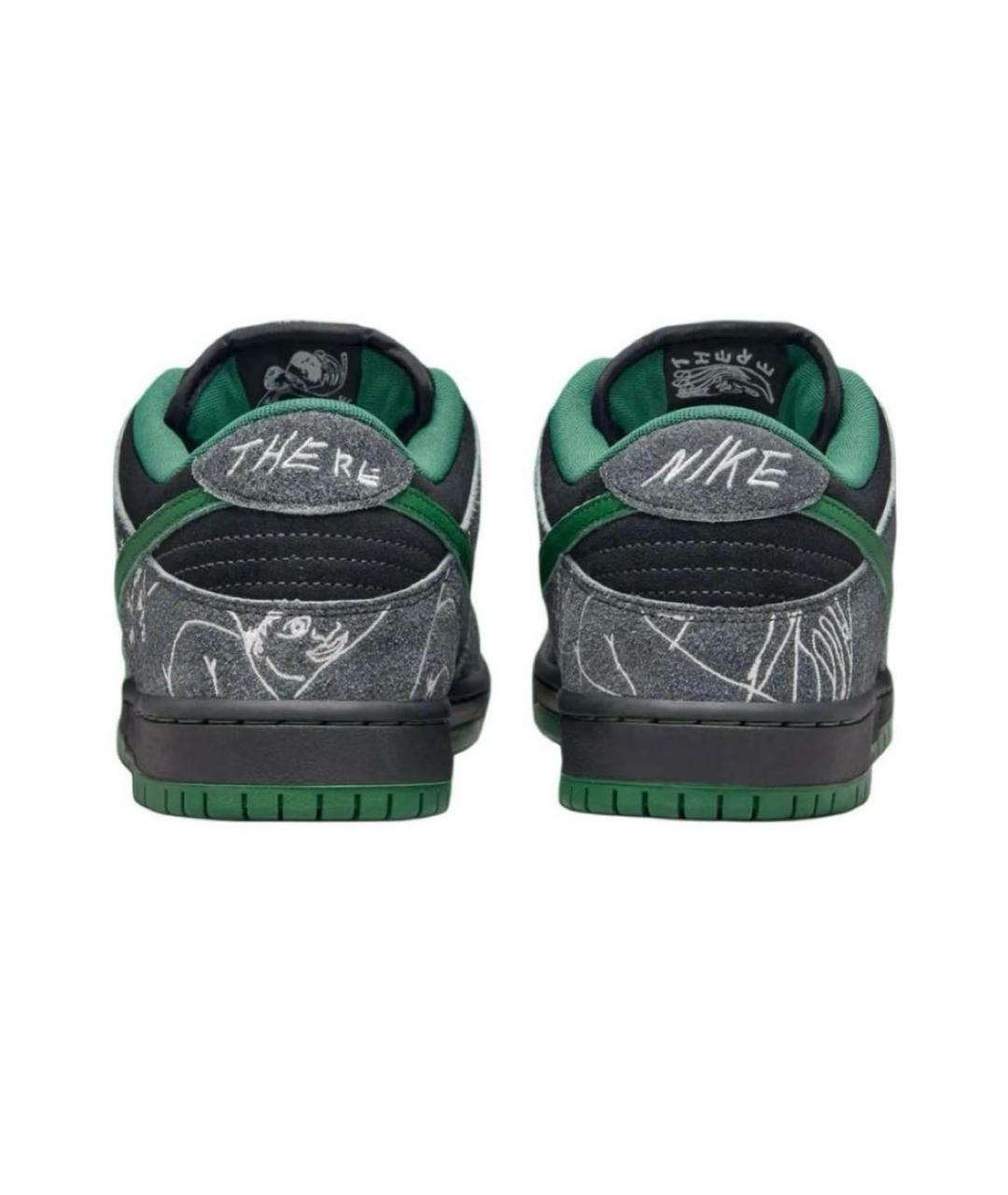 NIKE Зеленые кроссовки, фото 3