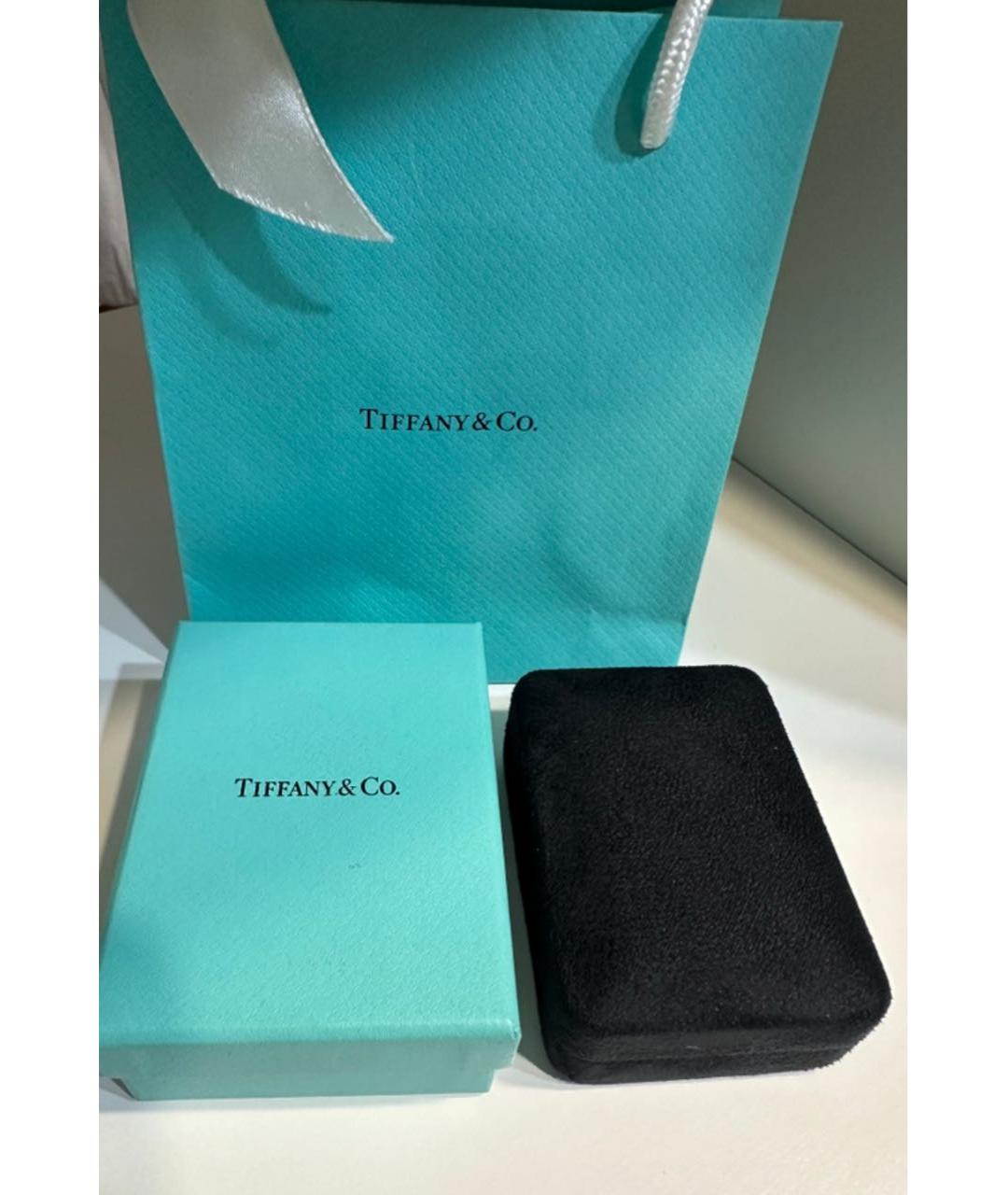 TIFFANY&CO Серебряное платиновое колье, фото 5