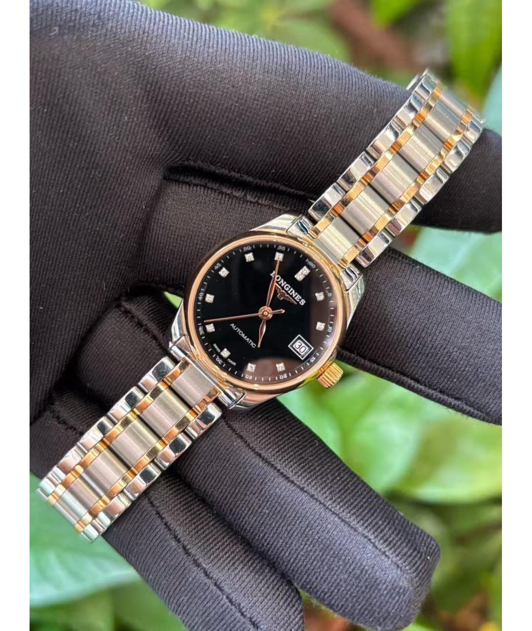 LONGINES Золотые часы, фото 4