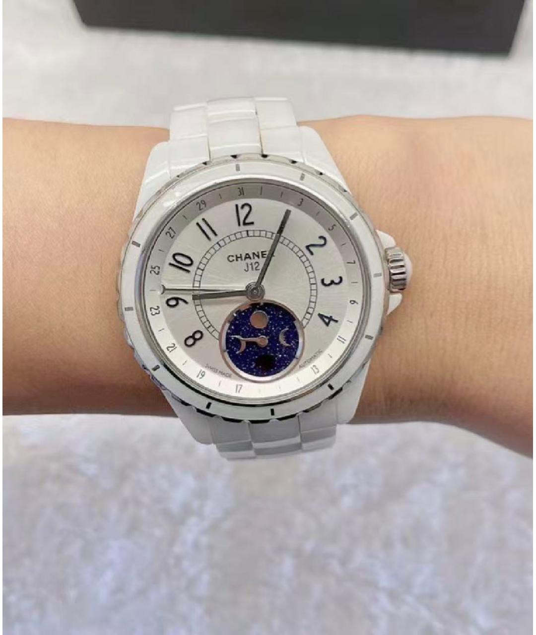 CHANEL Белые часы, фото 5