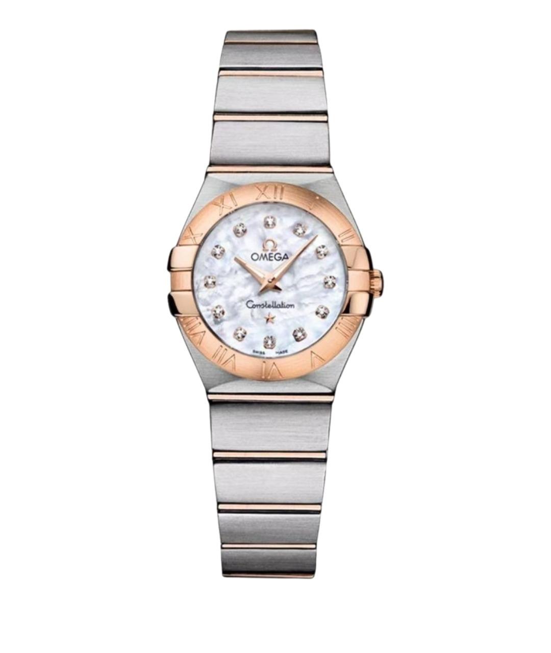 OMEGA Серебряные часы из розового золота, фото 1