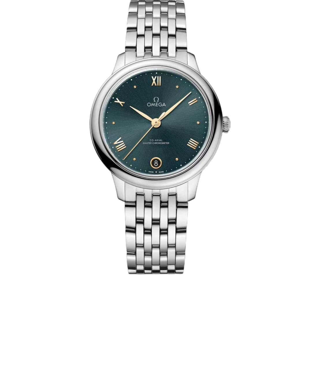 OMEGA Серебряные часы, фото 3