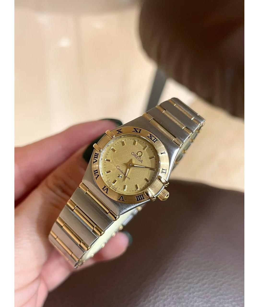 OMEGA Золотые часы из желтого золота, фото 3